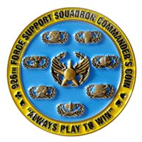 926 FSS Commander Commander Challenge Coin