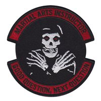 Martial Arts Instructor Patch