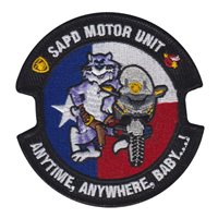 San Antonio Motorcycle Unit Patch