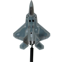 90 FS F-22A Raptor Custom Airplane Model Briefing Stick - View 5