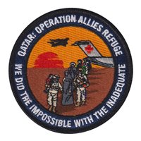 379 EMDG Qatar Operation Allies Refuge Patch