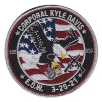 CPL. Kyle Davis Patch 