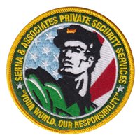 Serna & Associates Private Security Services Patch