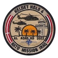 Heldet Hold 4 NATO Mission Iraq Patch