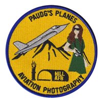 Paudgs Planes Aviation Photography Patch