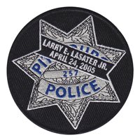 Pittsburgh Police Larry Lasater EOW Patch