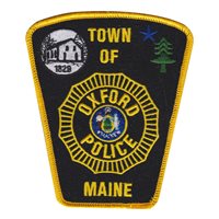 Oxford Police Maine Patch