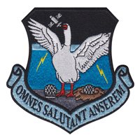 Shemya DSCS Omnes Salutant Anserem Patch