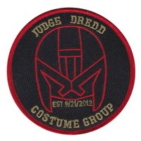 Judge Dredd Costume Group Patch