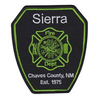 Sierra Fire Department Patch