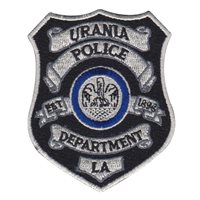 Urania Police Department Patch