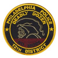 Philadelphia Police Dept 12th District Patch