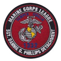 Marine Corps League Sgt. Dannie O. Phillips Patch