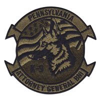 Pennsylvania Office Of Attorney General BNI K9 OCP Patch