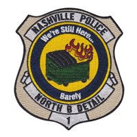 Nashville Police Dumpster Fire Patch