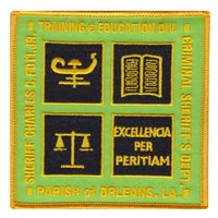 Orleans Sheriff Training Patch