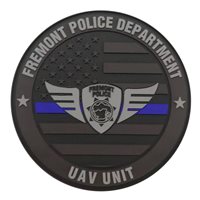 Fremont Police Department UAV Unit PVC Patch