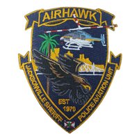 Jacksonville Sheriffs Office Aviation Unit Airhawk Patch 