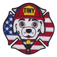 Tiny The Fire Dog Patch