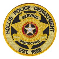 Hollis Police Department Patch