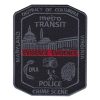 MTPD Crime Scene Unit Patch