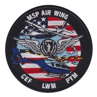 Massachusetts State Police Air Wing Patch