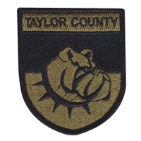 Taylor County Bulldog Battalion OCP Patch