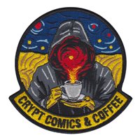 Crypt Comics and Coffee Patch