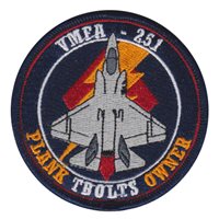 VMFA-251 Plank Tbolts Owner Patch