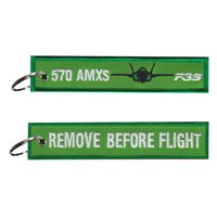 570 AMXS F-35 Green RBF Key Flag
