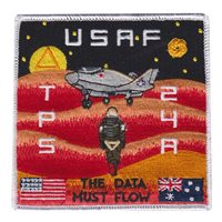 USAF TPS Class 24A The Data Must Flow Patch