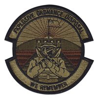 52 CES EOD Bomb Suit Patch