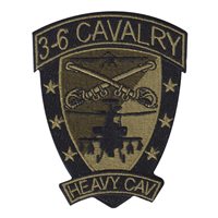 3-6 CAV Custom Patches | 3rd Squadron 6th Cavalry Patch