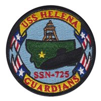 USS Helena SSN 725 Guardians Patch