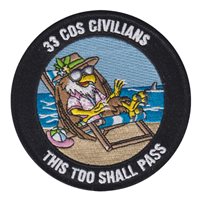 33 COS Civilians Patch