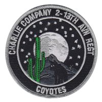 C Co. 2-13 AVN REGT Coyotes Patch 