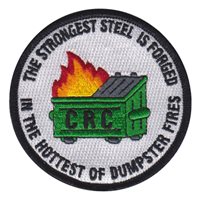 Strongest Steel Dumpster Fire CRC Patch