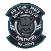 AFJROTC North Valleys HS Panthers NV-20012 Patch