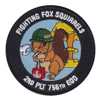 756 EOD 2nd Platoon Fighting Fox Squirrels Patch