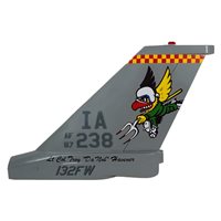 132 FW F-16C Fighting Falcon Tail Flash