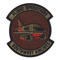 Southwest Airlines Flight Operations Airplane Morale Patch