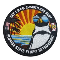 B Co 2-245 AVN REGT Det 1 Florida State Flight Det Patch