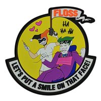 6 MDG Let's Put A Smile On That Face PVC Patch