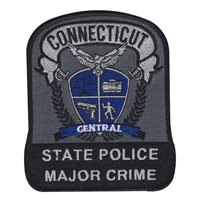 CT State Police Major Crime Patch