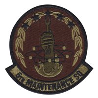 5 MXS Custom Patches | 5th Maintenance Squadron Patches