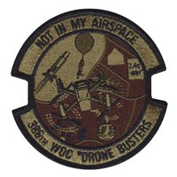 386 WOC Drone Busters OCP Patch