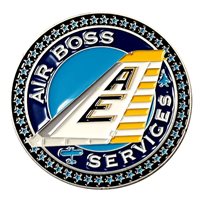 Aviation Enthusiasts Air Boss Services Challenge Coin
