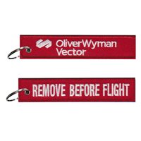 Oliver Wyman Vector RBF Key Flag