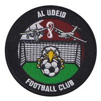 609 AOC Al Udeid Football Club Patch