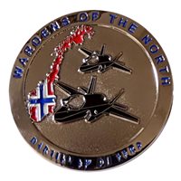 RNoAF 132 F-35 Warden of the North Challenge Coin